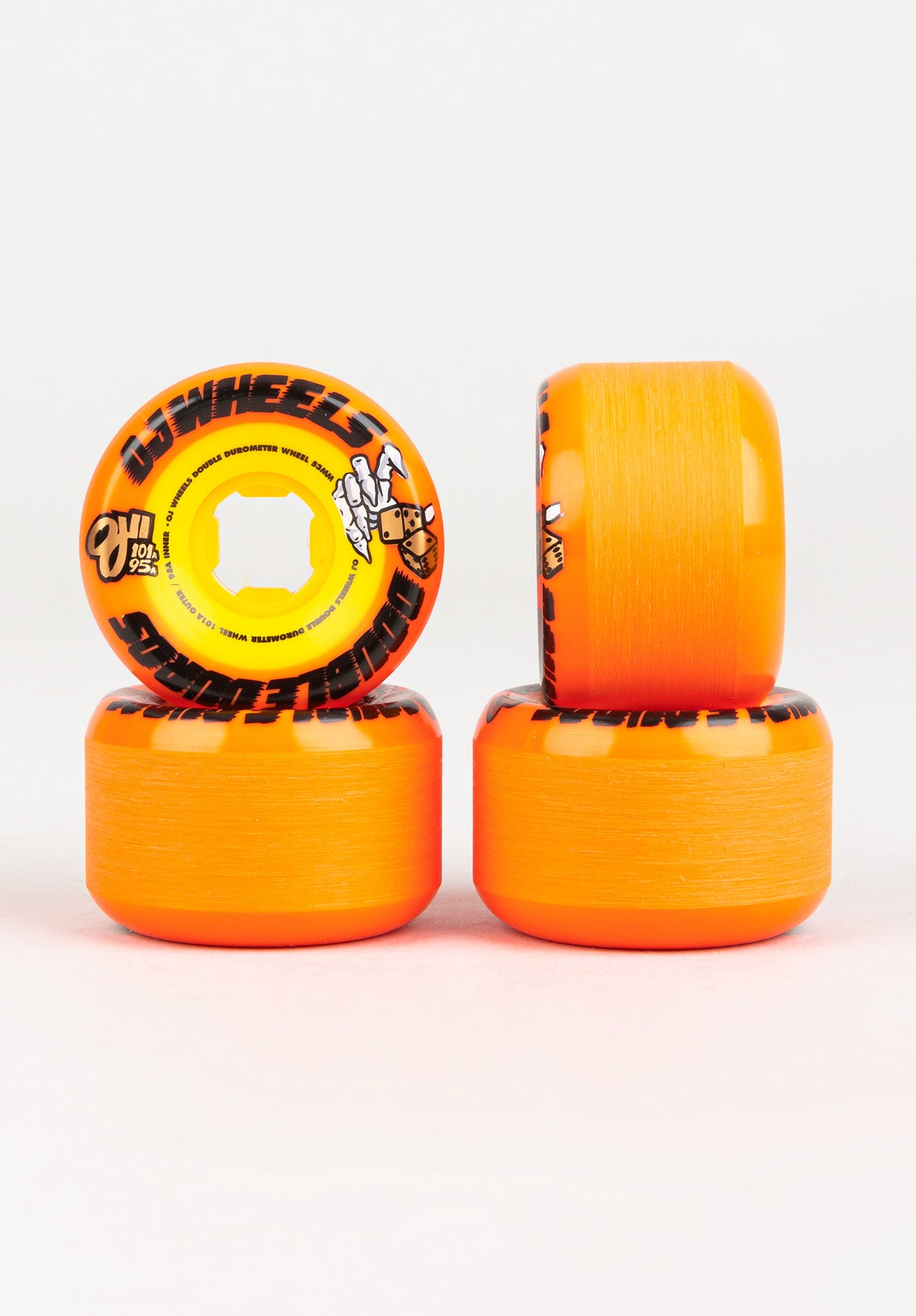 Double Duro Mini Combo 101A/95A orange-yellow Vorderansicht