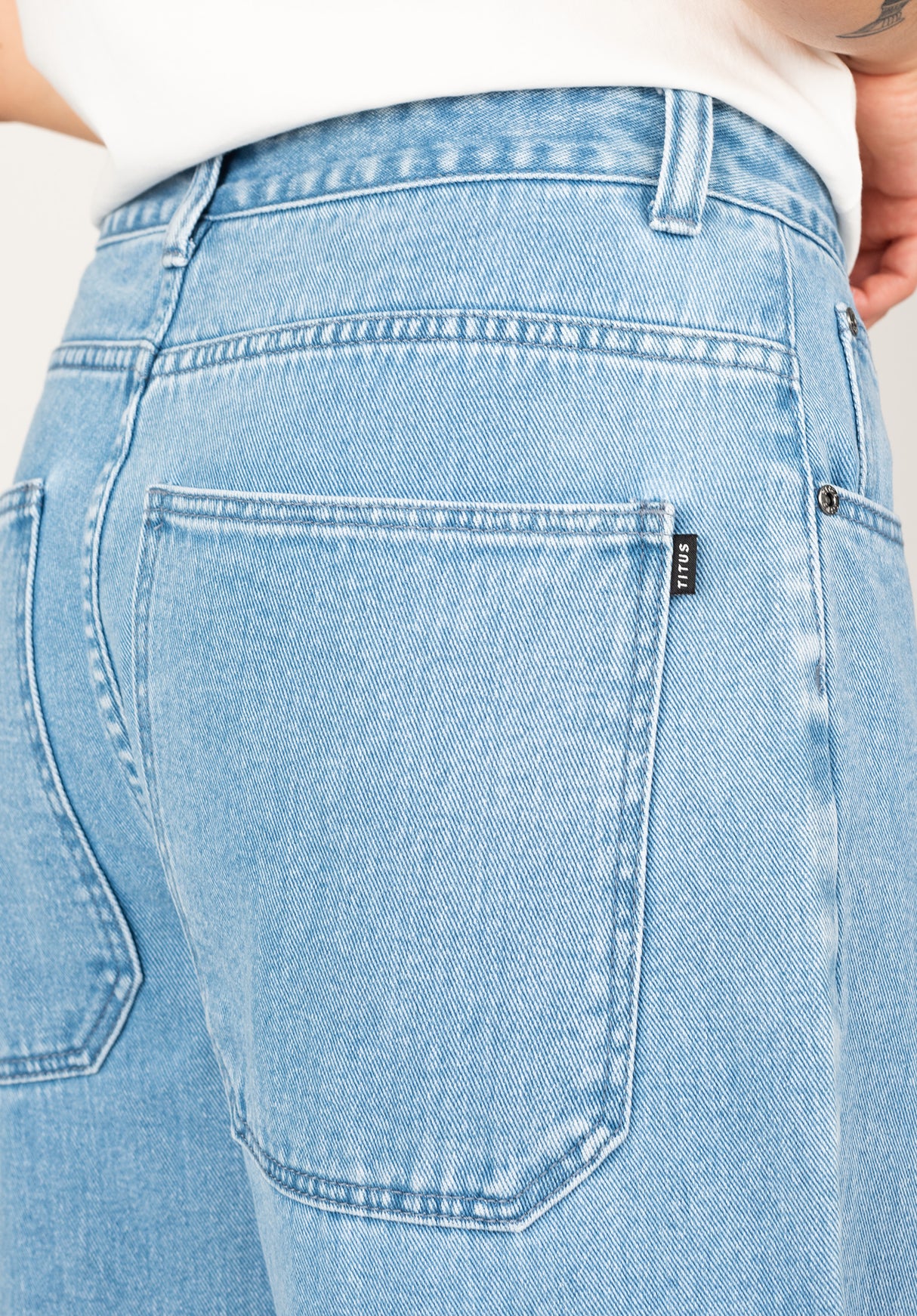 Alby-Baggy lightblue-denim Oberansicht