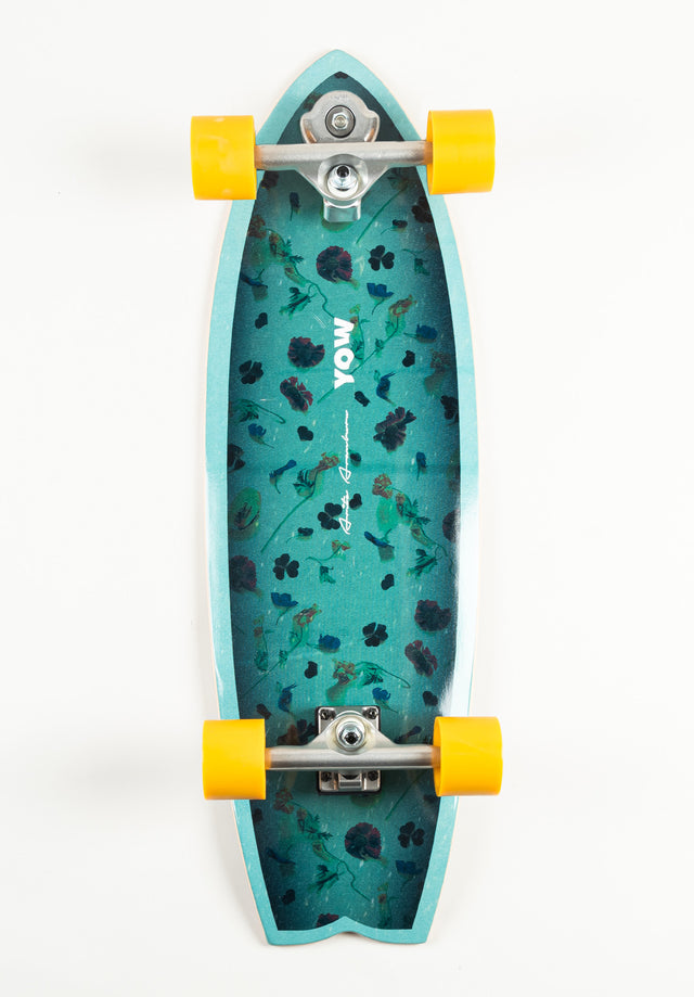 Aritz Aranburu 32.5" Surfskate green-petrol Vorderansicht