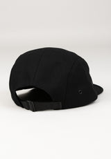 Backley Cap black Rueckenansicht