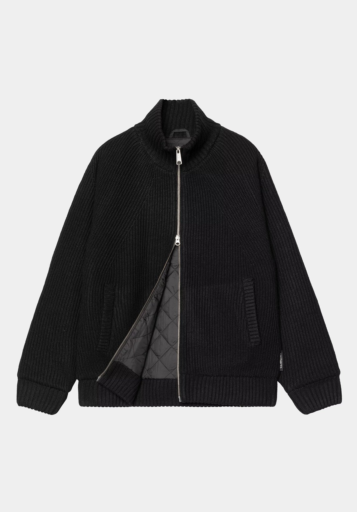 Banley Sweater Jacket black Closeup1