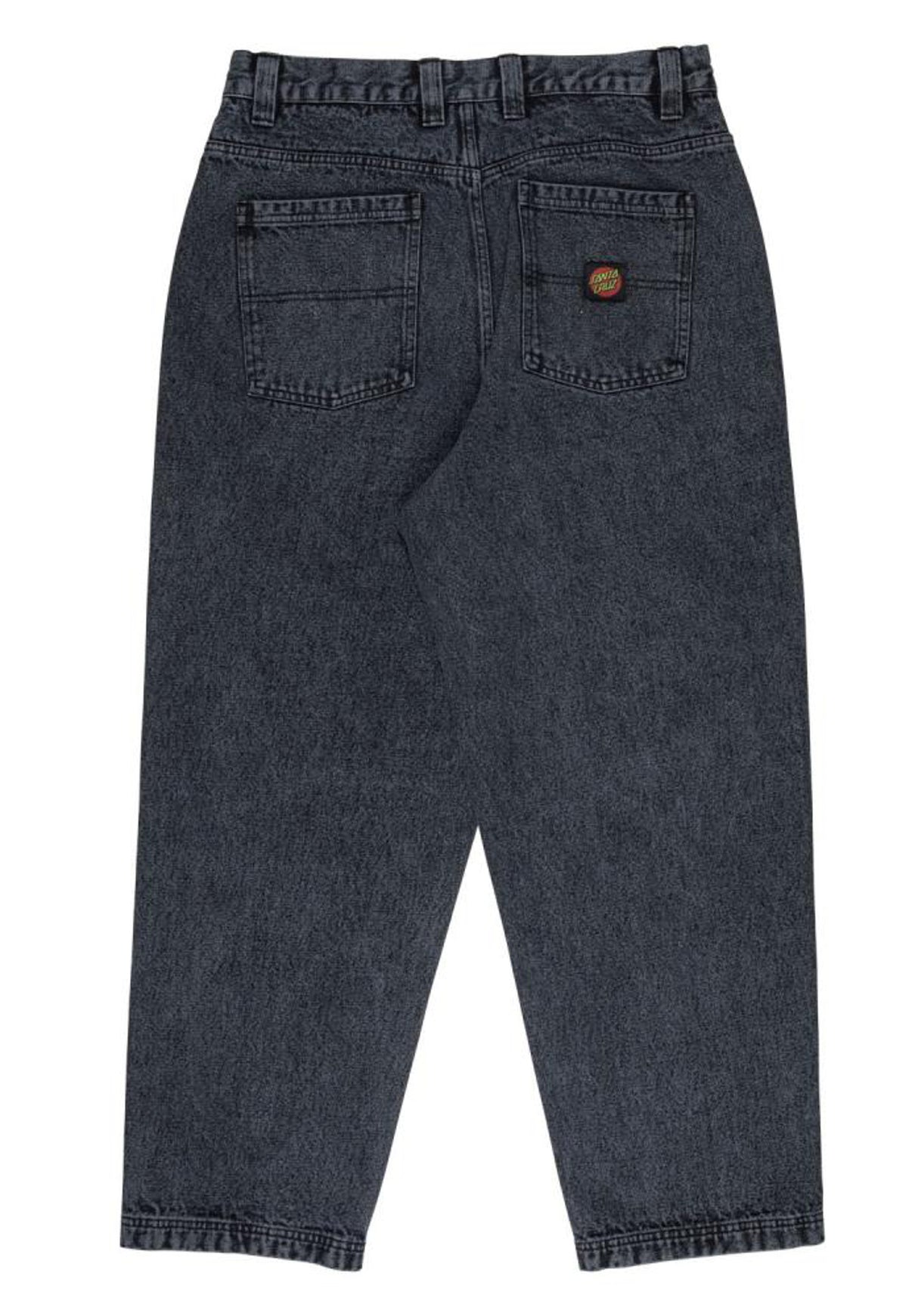 Big Pants blackacidwash Rueckenansicht