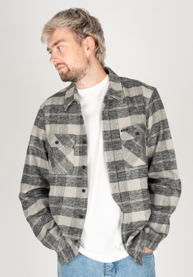 Bowery Heavy Weight Flannel black-charcoal Vorderansicht