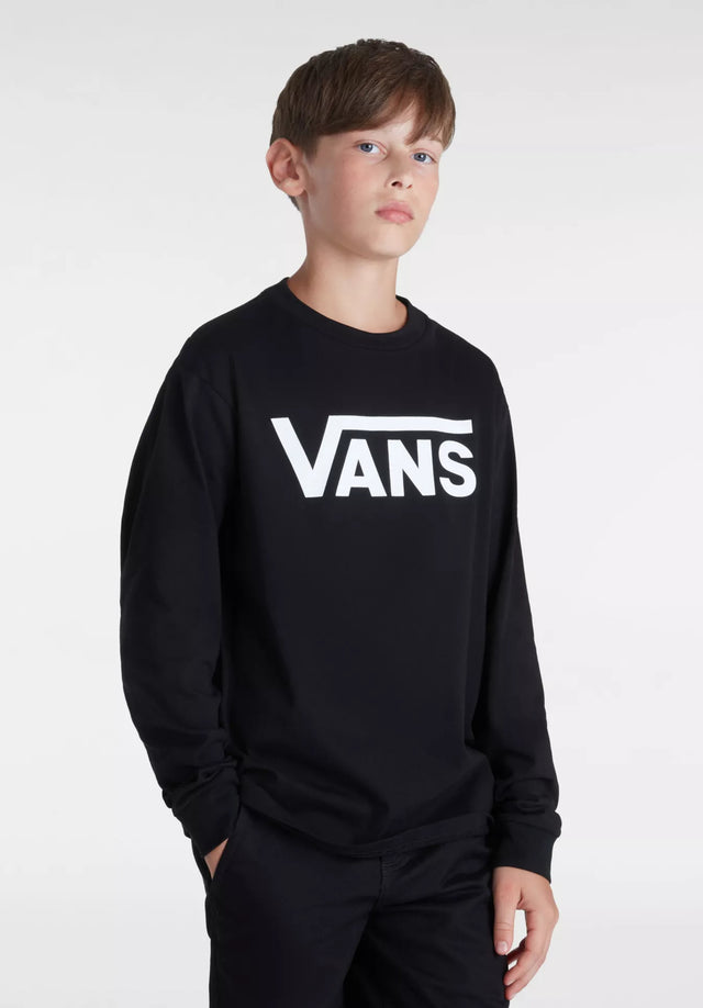 By Vans Classic Boys black-white Vorderansicht