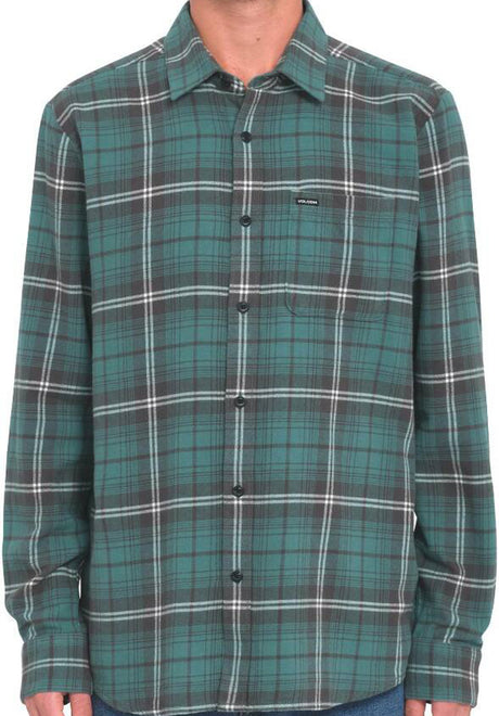 Caden Plaid seagreen Vorderansicht