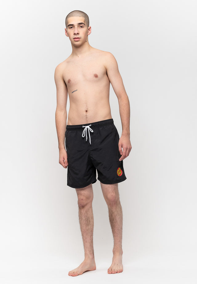 Classic Dot Swimshorts black Vorderansicht