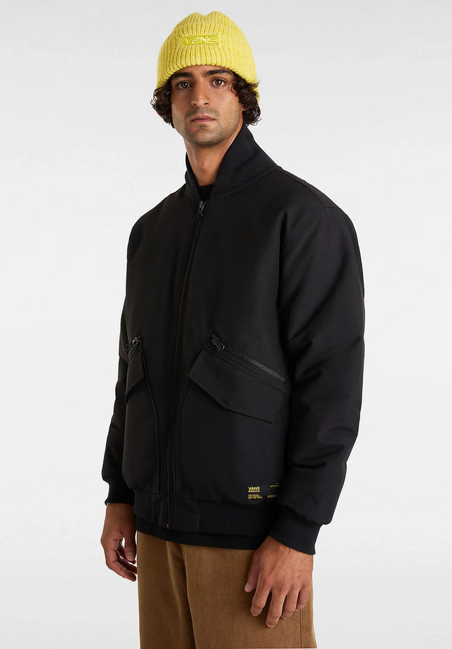 Clifton Down Bomber black Vorderansicht