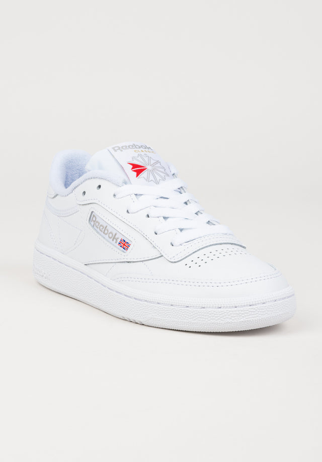 Club C 85 white-lightgrey Vorderansicht