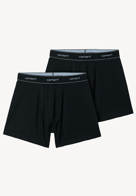 Cotton Trunks black-black Vorderansicht