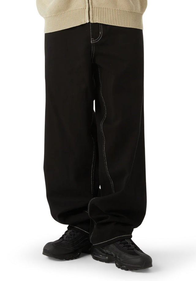 Cromer Signature Pant black-white Vorderansicht