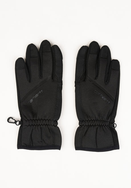 Derek Gloves black Vorderansicht