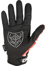 DW Glove red sticky Rueckenansicht