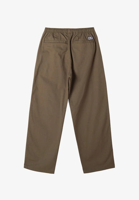 Easy Twill Pant tealeaf Rueckenansicht