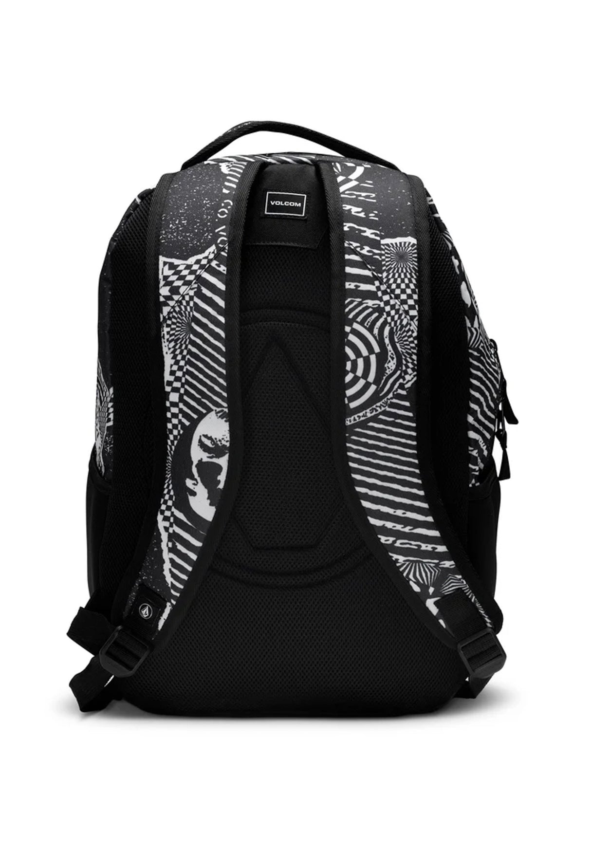 Everstone Skate Backpack black-white Rueckenansicht