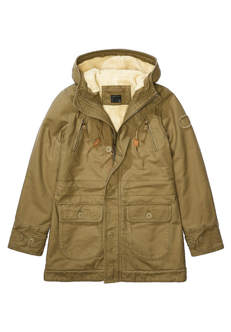 Fiss Parka olive Vorderansicht