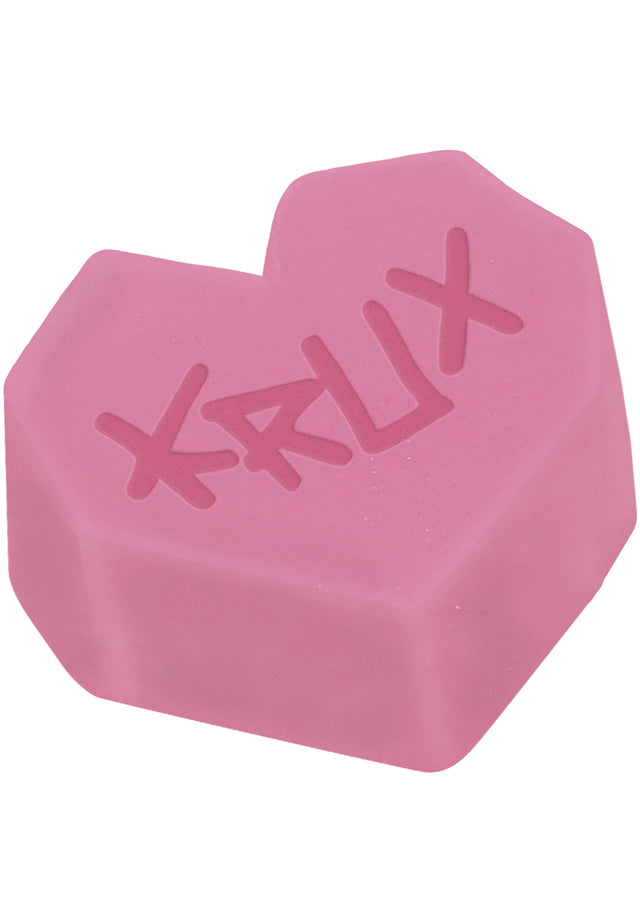 Heart Curb Wax Krux pink Vorderansicht