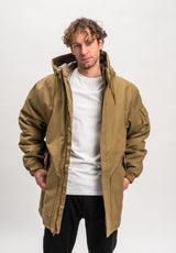 Henrique Parka gothic-olive Rueckenansicht