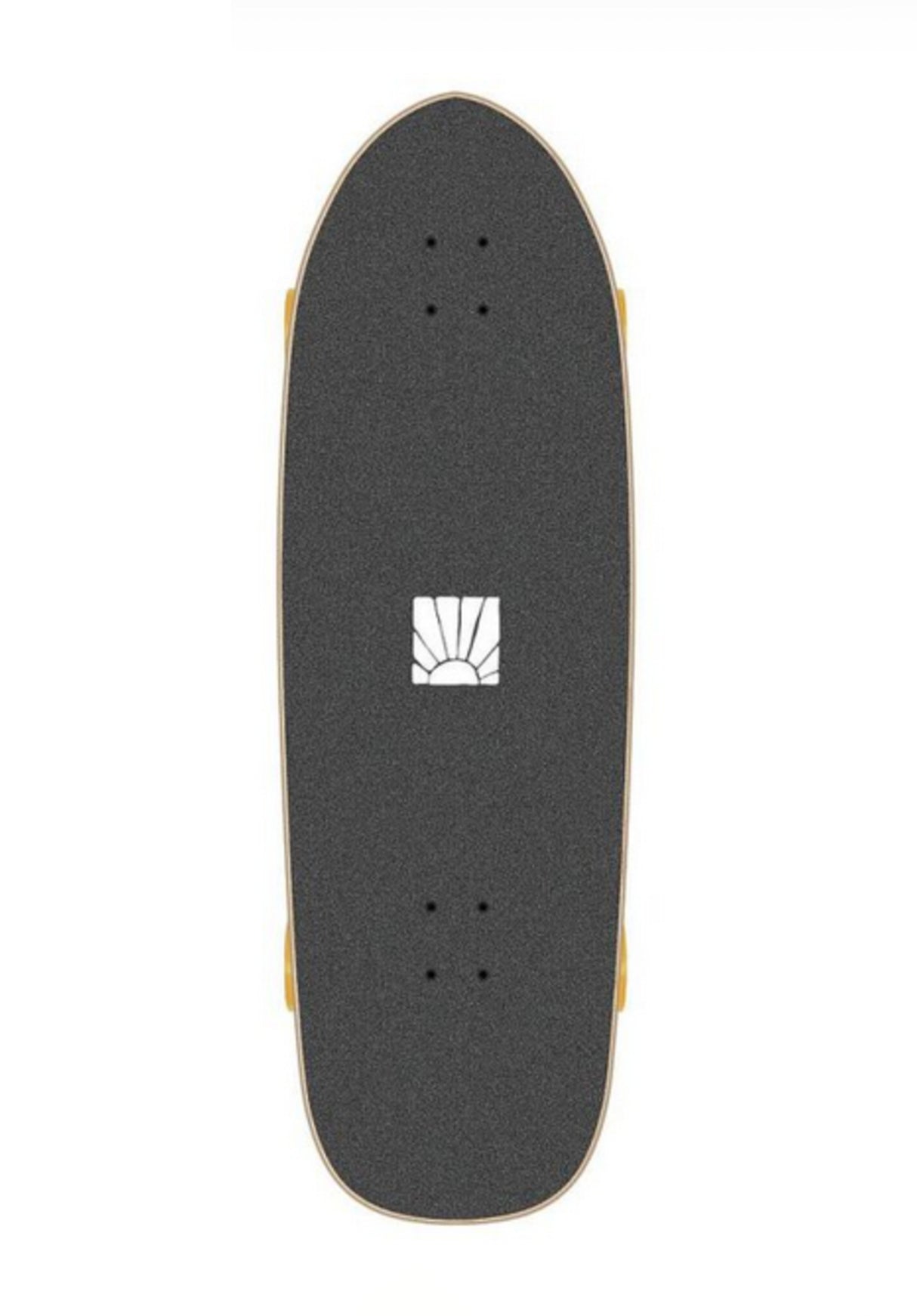 Kona Surfskate 32" white-multi Rueckenansicht