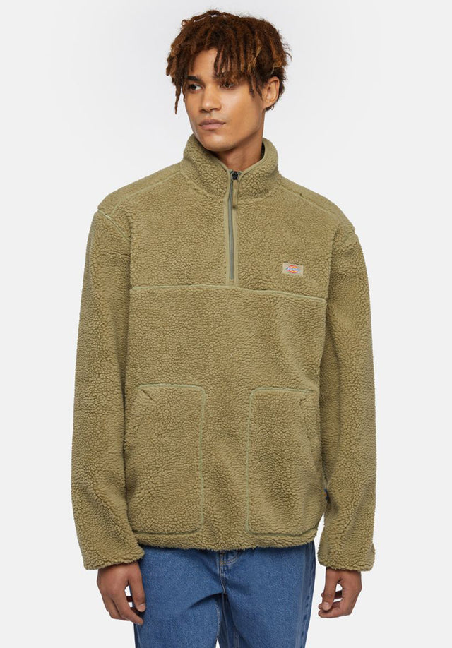 Mount Hope Quarter Zip imperialgreen Vorderansicht