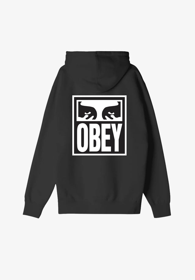 Obey Eyes Icon Hood black Vorderansicht