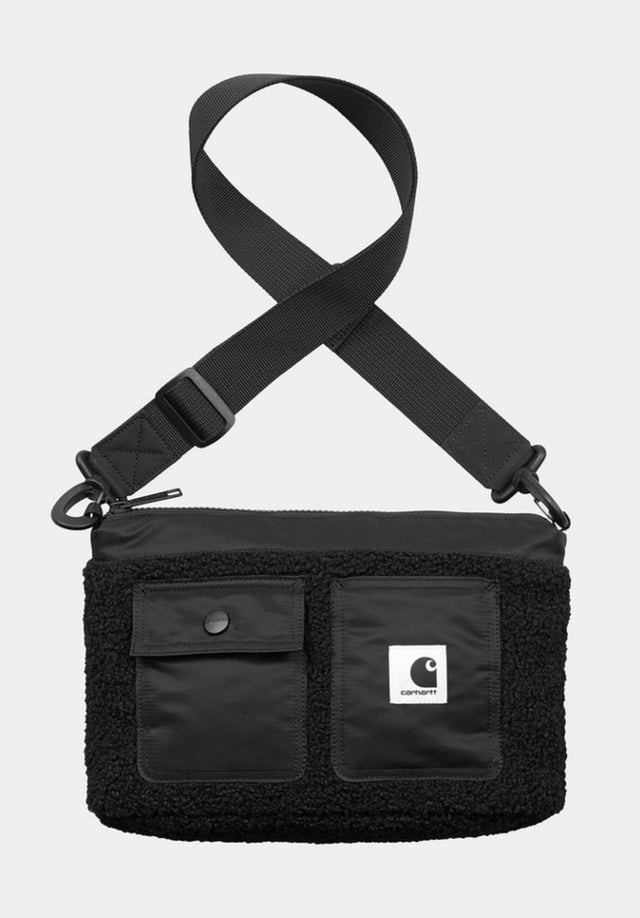 Orla Strap Bag black-black Vorderansicht