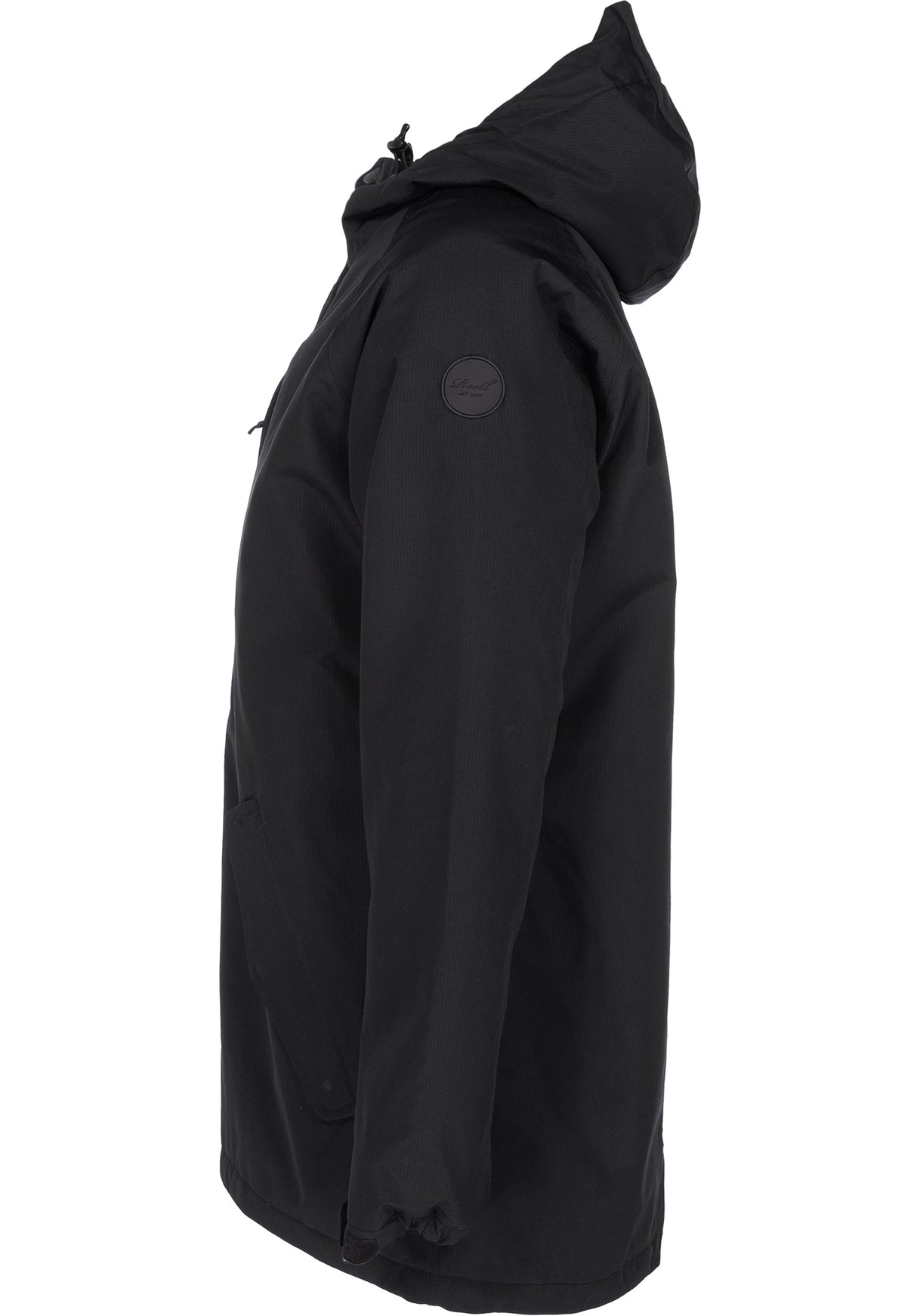 Padded Parka black Closeup1