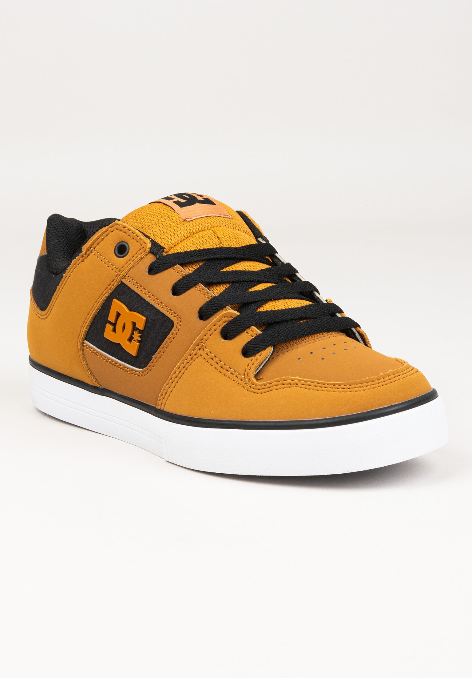 Black and orange dc shoes on sale