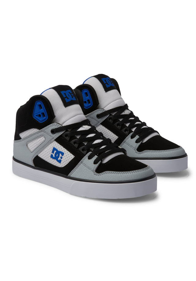 Pure High-Top WC black-white-blue Vorderansicht