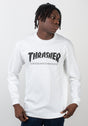 Skate-Mag L/S white Vorderansicht