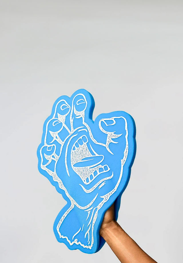 Screaming Foam Hand blue Vorderansicht