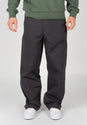 Authentic Chino Baggy asphalt Vorderansicht