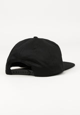 Mag Logo Snapback black-white Rückenansicht