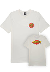 Thrasher Diamond Dot Girl vintage-white Vorderansicht