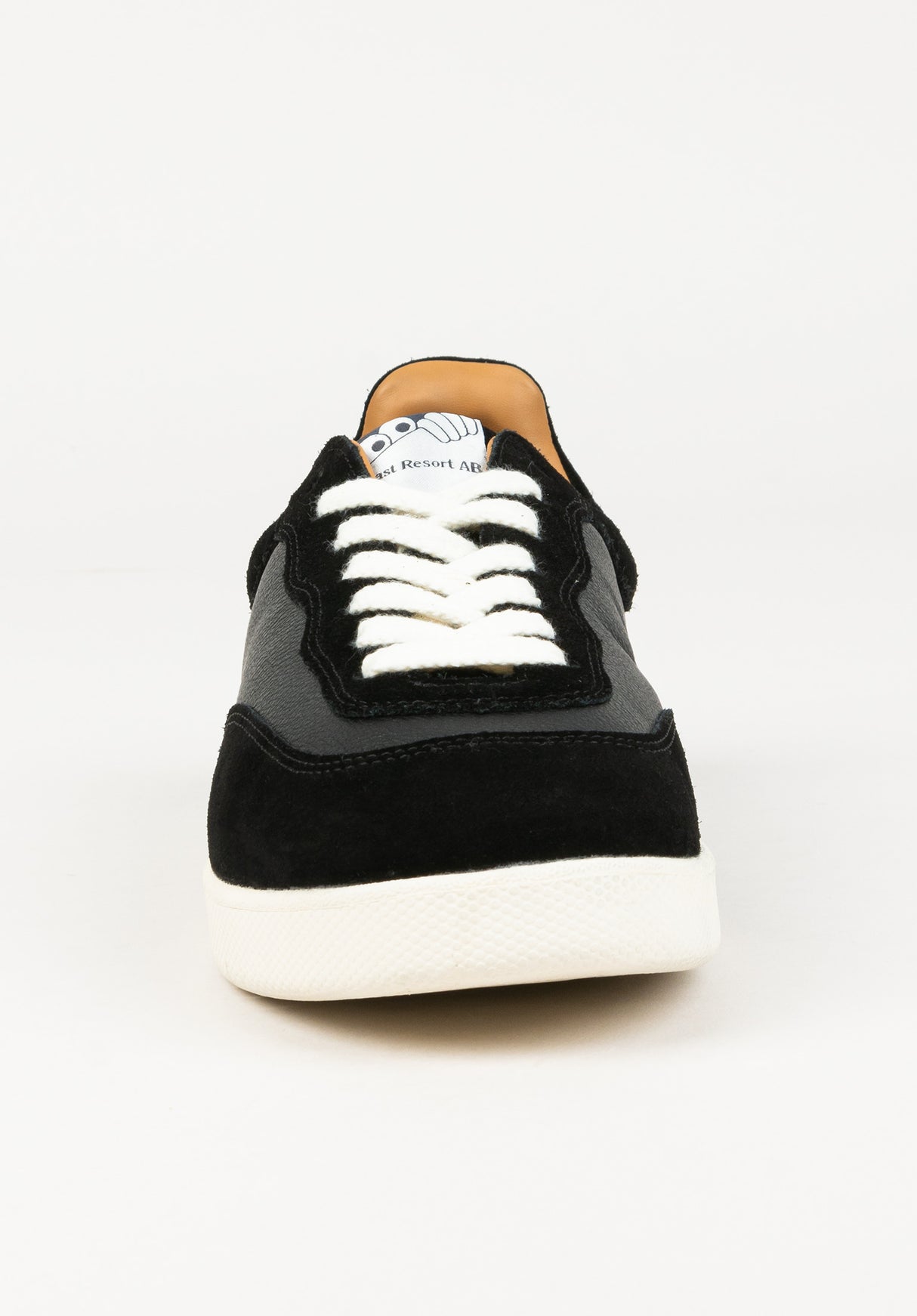 CM001 Low Suede black-white Rückenansicht