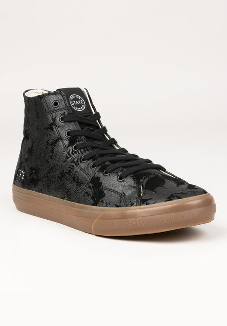 Bushwick Suede black-camoleaf Vorderansicht