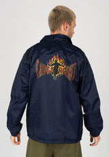 x Independent Coaches Jacket navy Vorderansicht