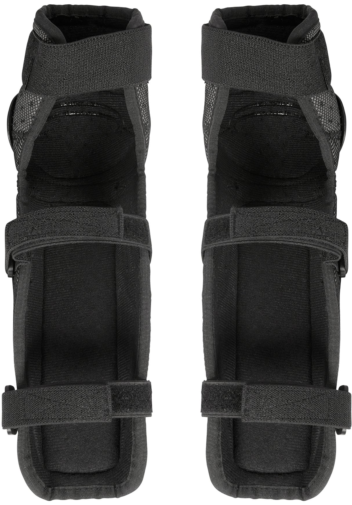 Knee-Shin Pads Youth black Rückenansicht