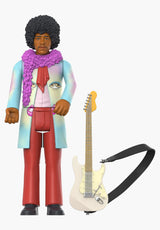 Jimi Hendrix ReAction Figure Jimi Hendrix Are You Experienced multicolored Rückenansicht