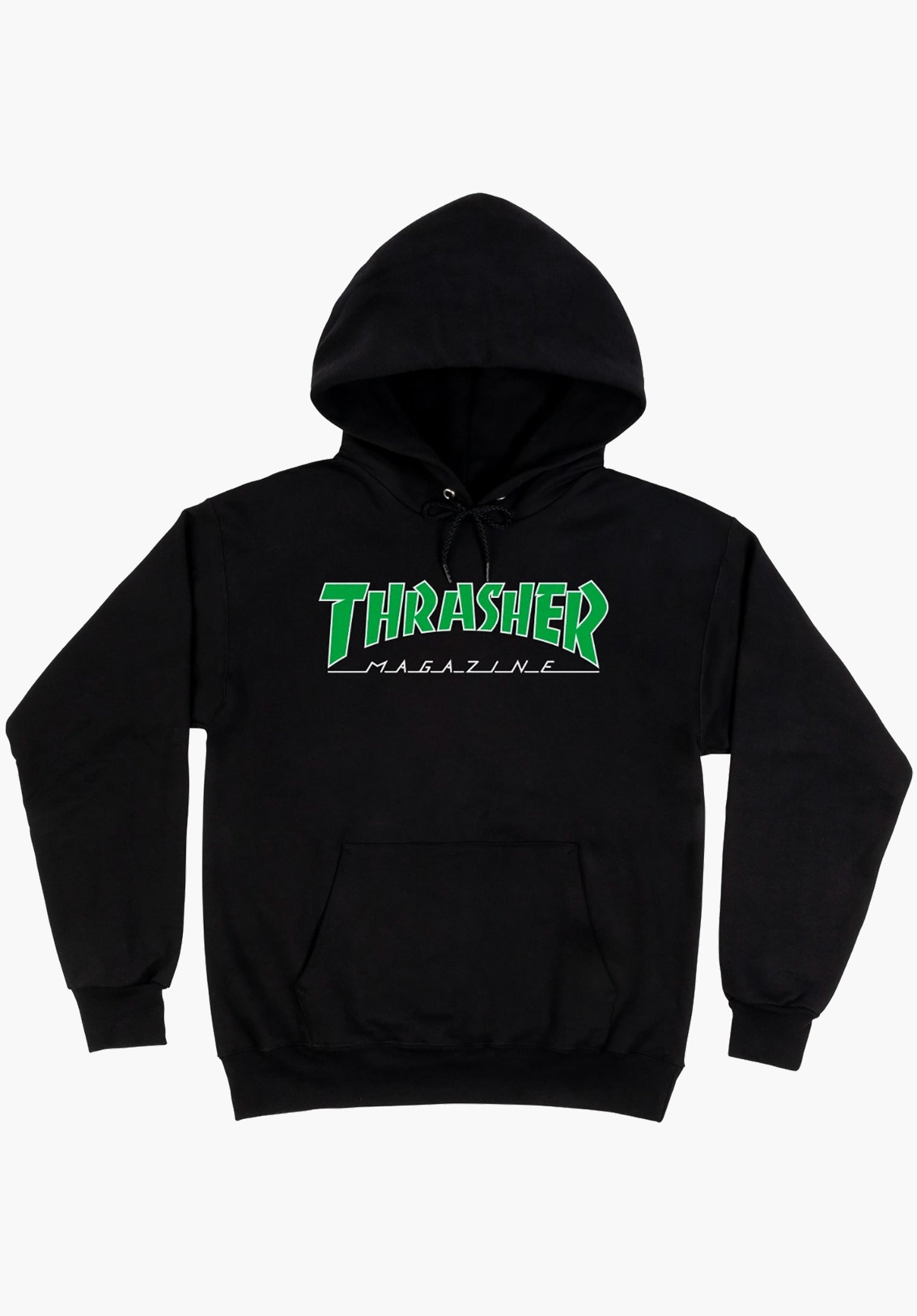 Black thrasher hoodie online