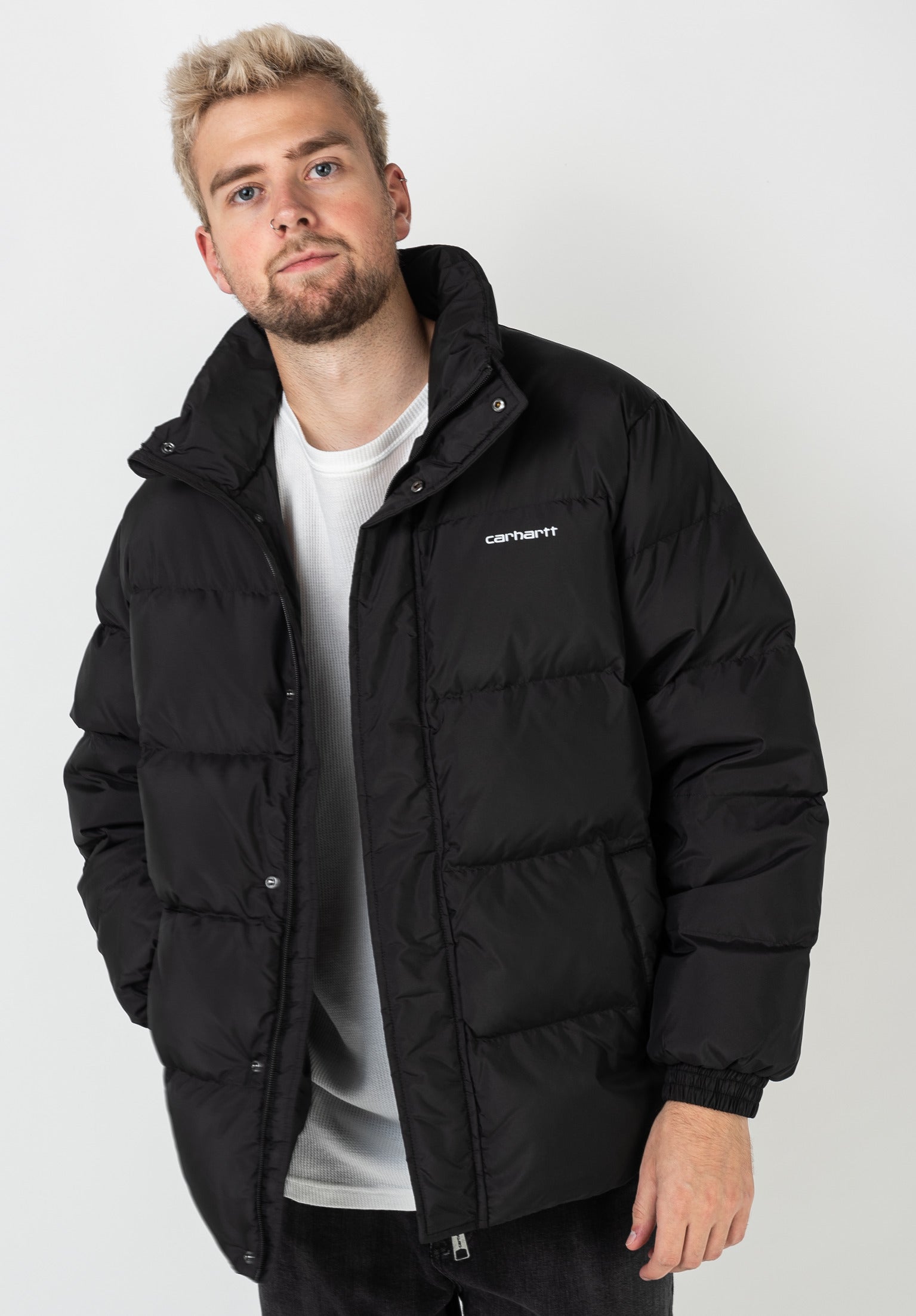 Black and white winter jacket online