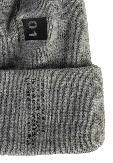 Basic Lorem Ipsum heather-grey Rückenansicht