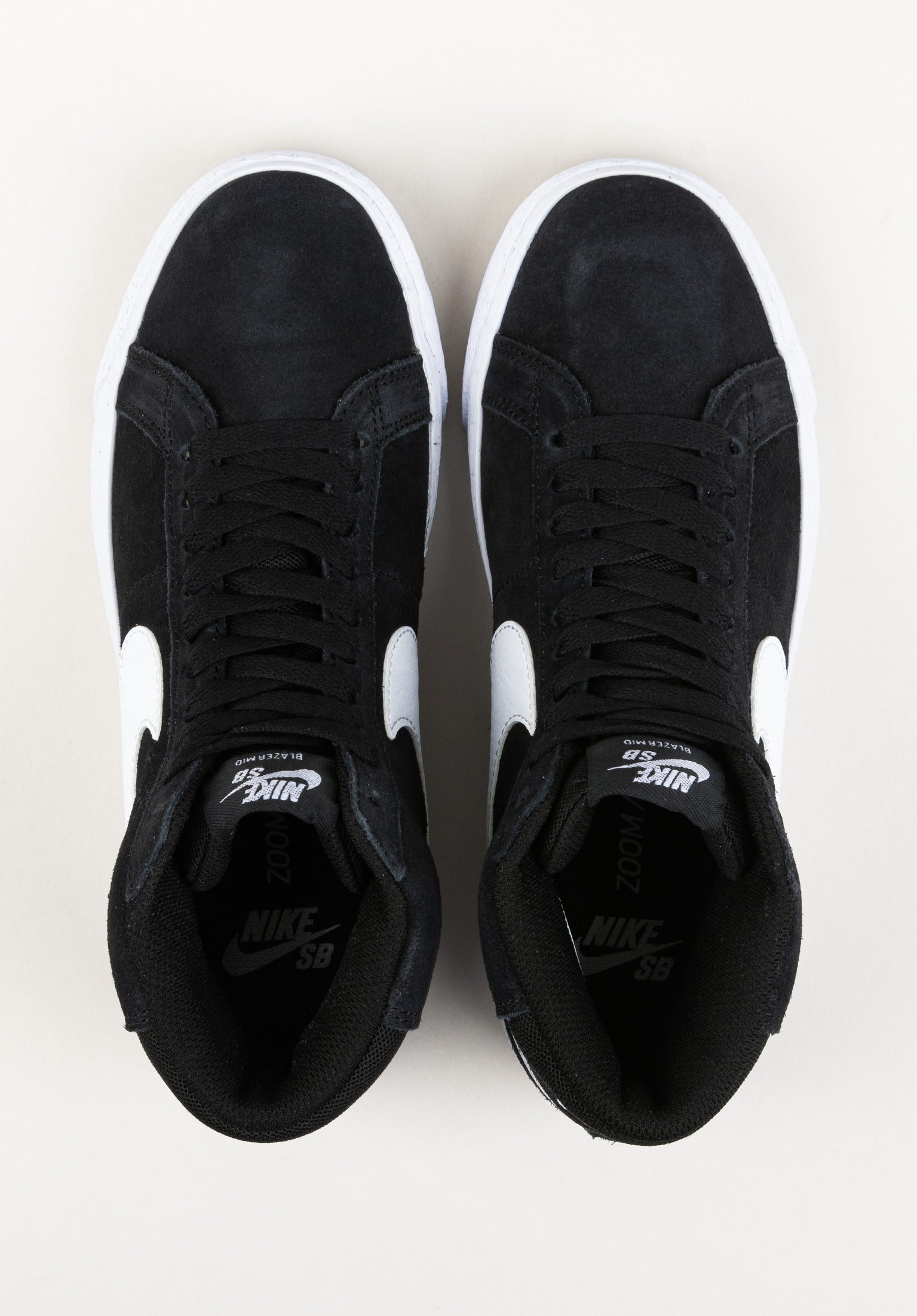 Black white nike blazers online