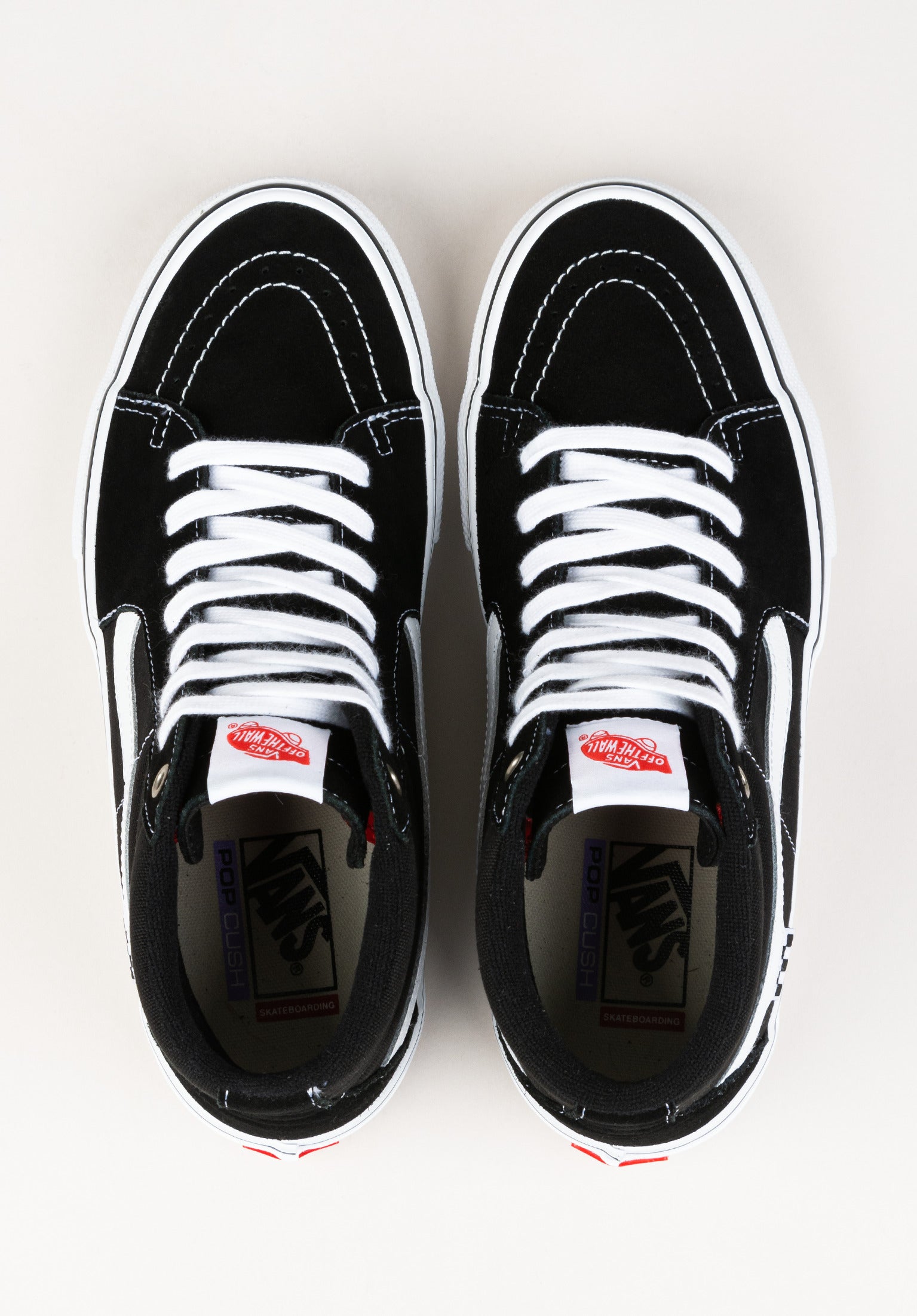 Black and white sk8 hi's online