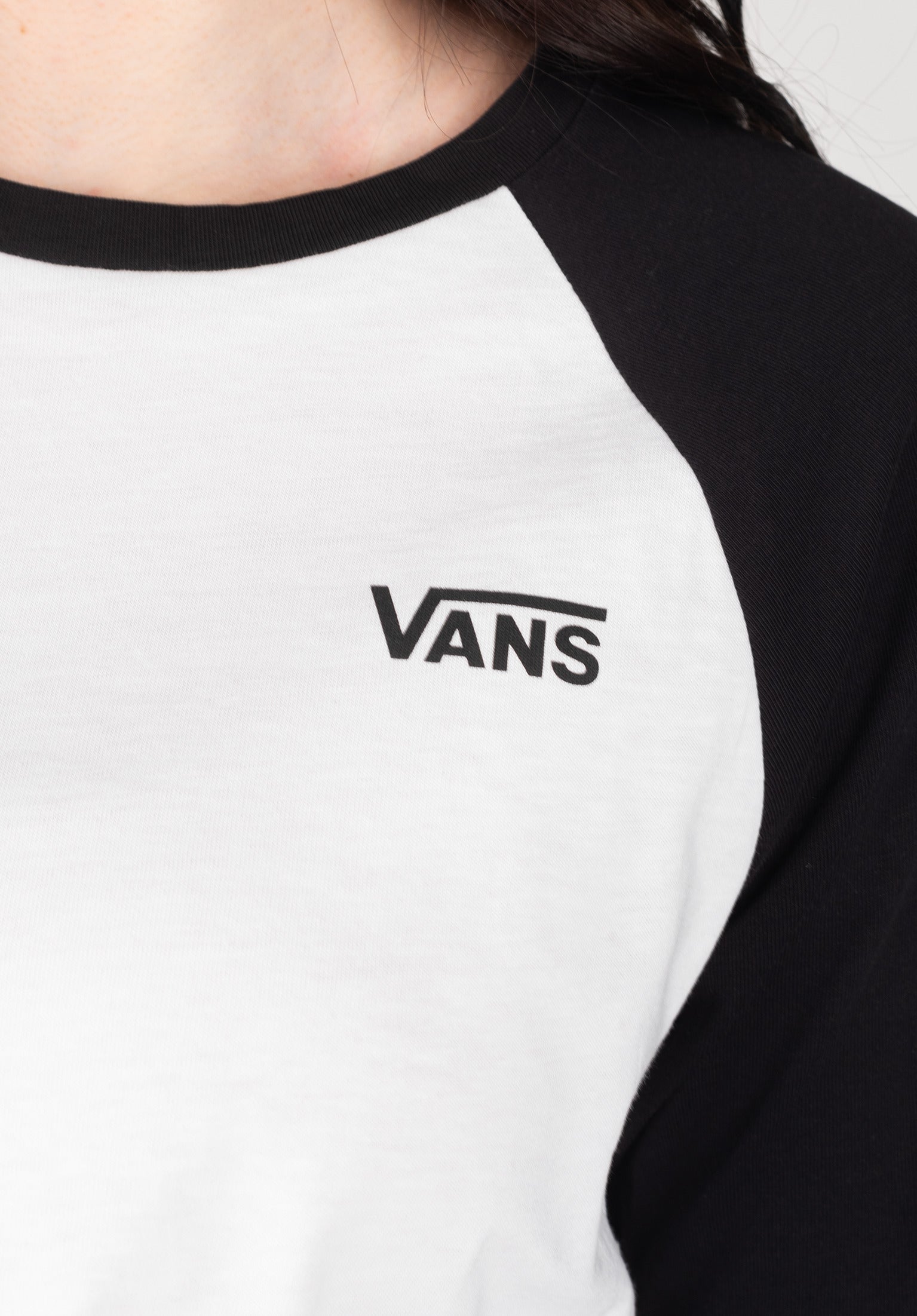 Black vans long sleeve top on sale