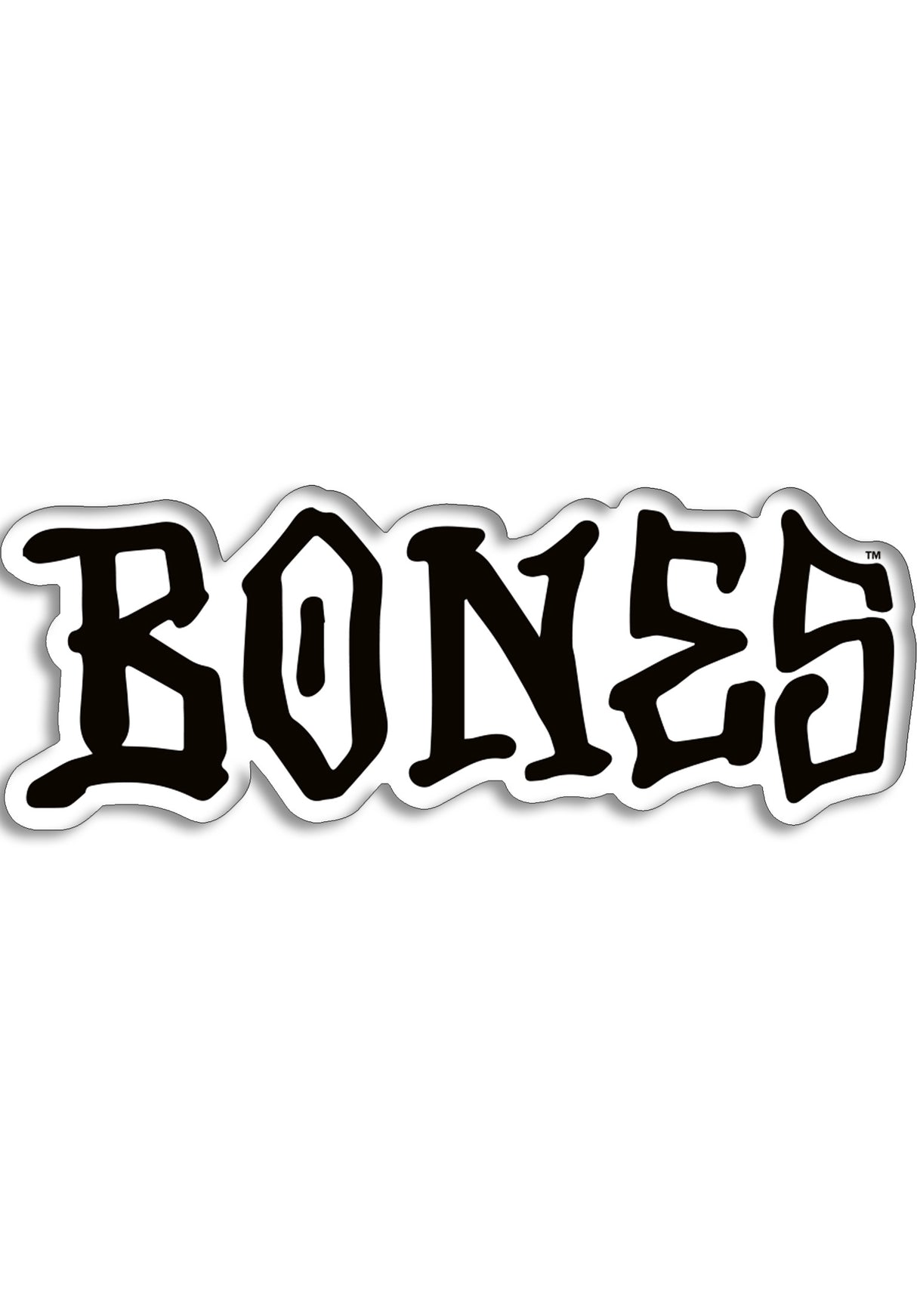 OG Bones 5" Sticker black Vorderansicht