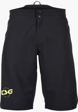 SP8 Shorts black-yellow Vorderansicht