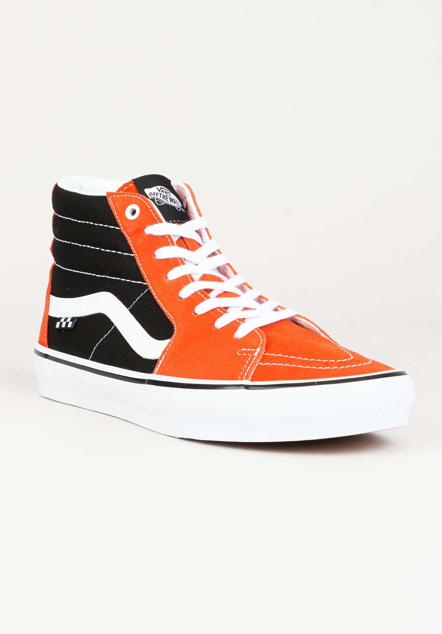 All red vans sk8 hi online