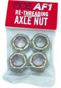 Re-Threading Axle Nuts Pack of 4 silver Vorderansicht