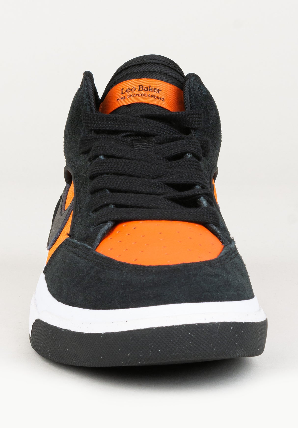 React Leo black-black-orange-electroorange Rückenansicht