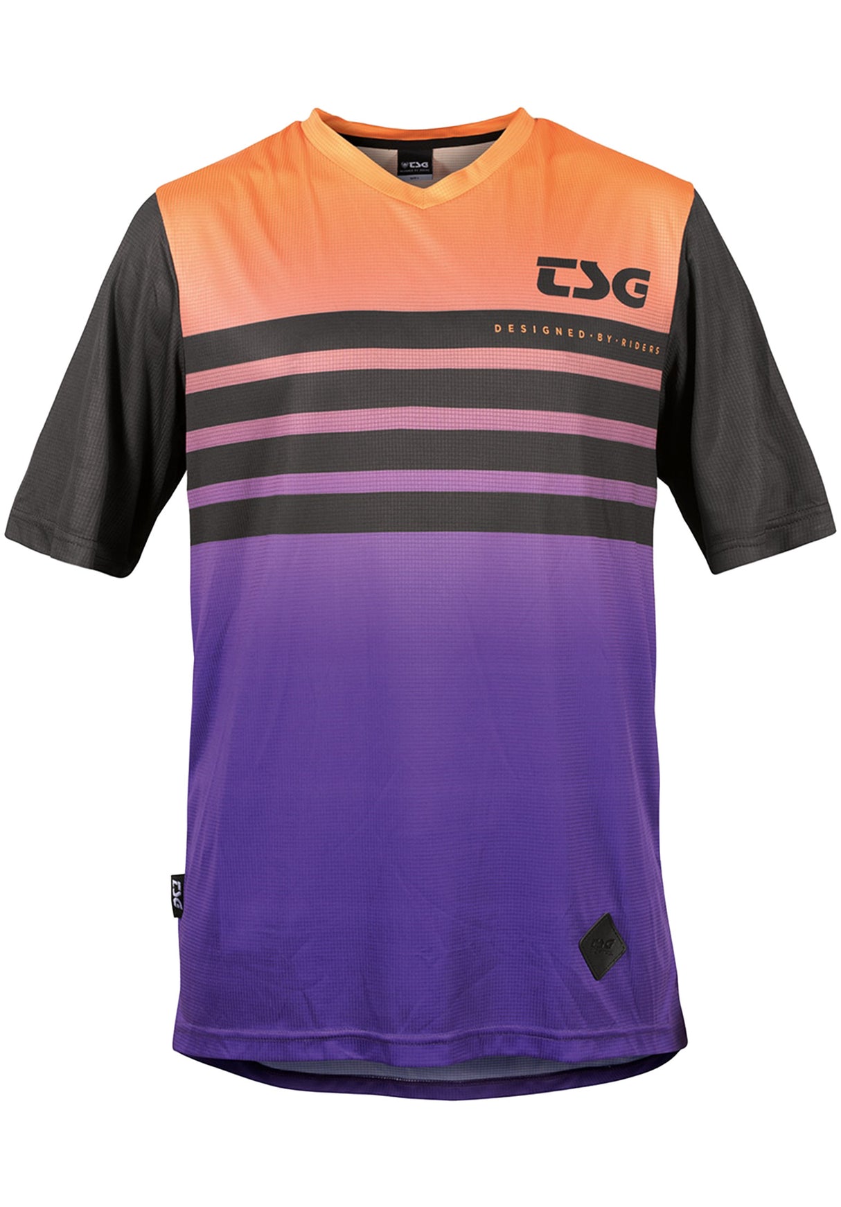 Waft Jersey purple orange Close-Up1